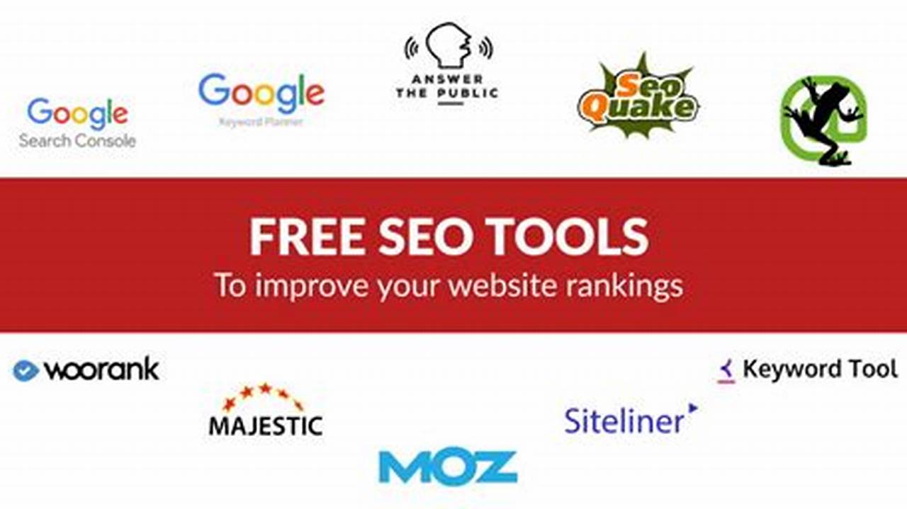 Top Free SEO Tools to Boost Your Rankings