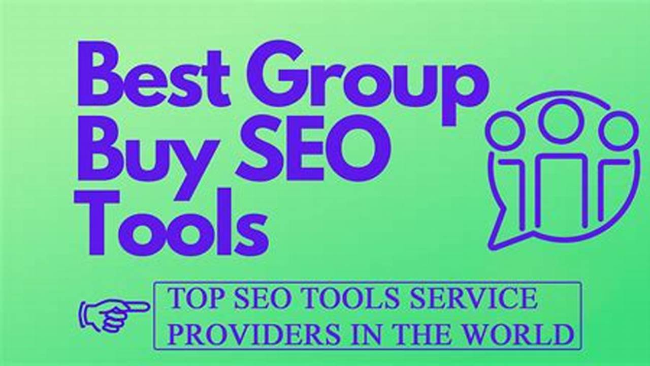 Unlock Premium SEO, Best Group Buy Tools