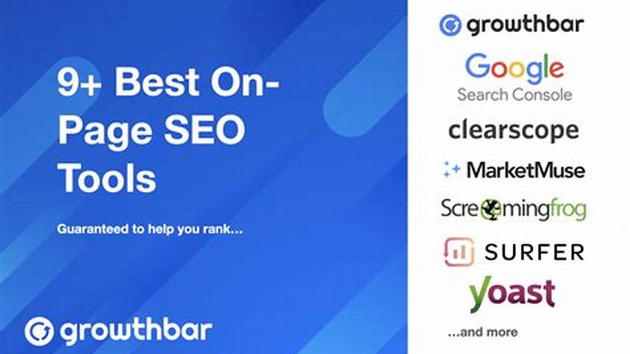 Top Off,Page SEO Tools to Boost Your Rankings